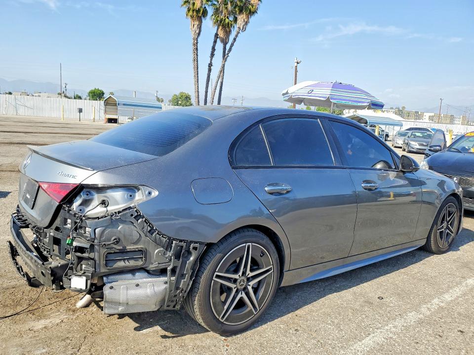 2024 Mercedes-benz C-klasse VIN W1KAF4HB0RR205798 COPART salvage auction — REAR END, Ca - Salvage Certificate, sold $23,900 on 2026-07-21 (photo 3)