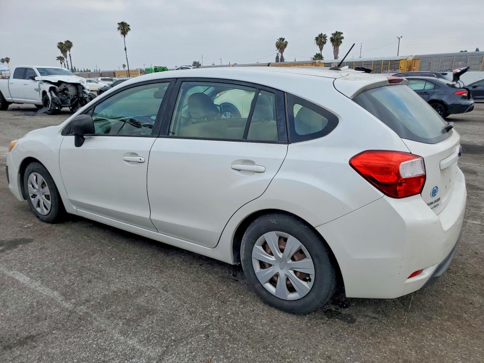 2013 Subaru Impreza VIN JF1GPAA61DH815162 COPART salvage auction — MINOR DENT/SCRATCHES, Ca - Dis/Dlr/Exp Only Clean Title, sold $750 on 2026-07-02 (photo 2)