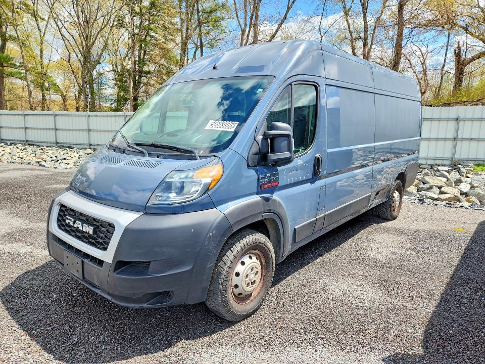 2020 Ram Promaster 3500 VIN 3C6URVJG3LE140062 — COPART salvage auction photo