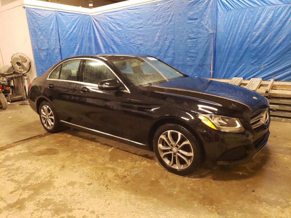 2017 Mercedes-benz C class VIN WDDWF4KB6HR215698 COPART salvage auction — MECHANICAL, Oh - Cert Of Title-Repossession, sold $2,300 on 2026-07-28 (photo 4)