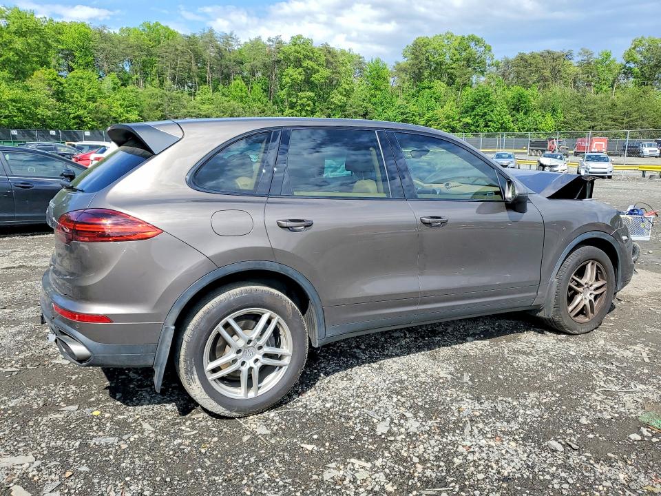 2016 Porsche VIN WP1AA2A23GKA14193 COPART salvage auction — FRONT END, MD - CERT OF SALVAGE > 75% DAMAGE, sold $3,050 on 2026-07-10 (photo 3)