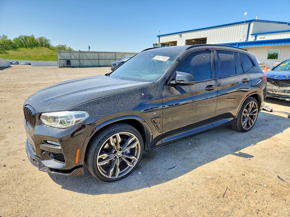 2018 BMW X3 VIN 5UXTS3C58J0Y95222 COPART salvage auction — REAR END, Wi - Certificate Of Title, sold $13,700 on 2026-07-14 (photo 1)