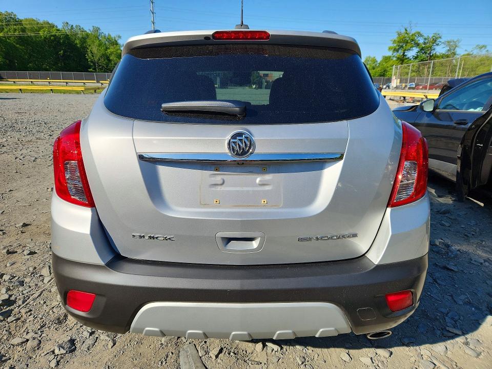 2016 Buick Encore VIN KL4CJASB0GB584570 COPART salvage auction — FRONT END, Md - Cert Of Salvage > 75% Damage, sold $300 on 2026-07-21 (photo 6)