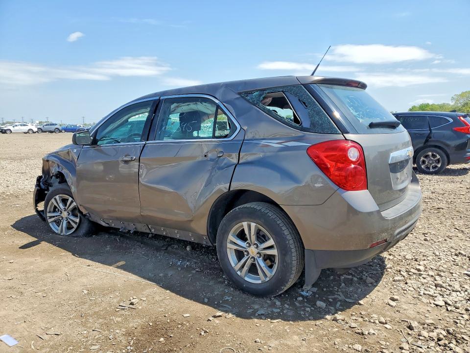 2010 Chevrolet Equinox VIN 2CNALBEW4A6410633 COPART salvage auction — ROLLOVER, Il - Salvage Certificate, sold $1,150 on 2026-07-08 (photo 2)