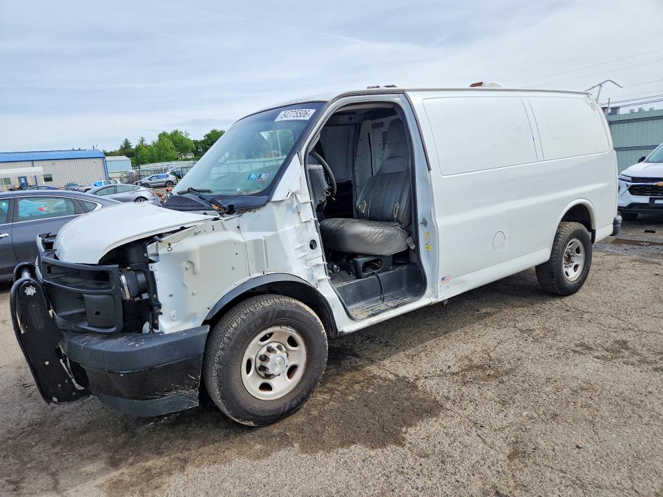 2017 Chevrolet Express 2500 VIN 1GCWGAFG0H1338830 COPART salvage auction — FRONT END, PA - CERT OF TITLE (P), sold $175 on 2026-07-10 (photo 1)