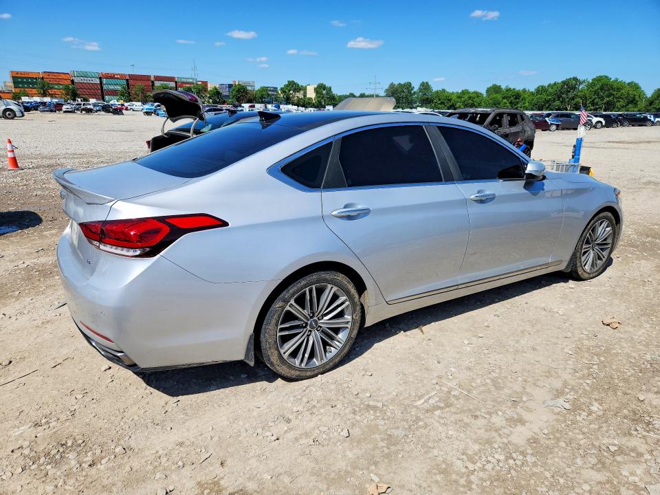 2018 Genesis VIN KMHGN4JE8JU235396 COPART salvage auction — VANDALISM, Oh - Cert Of Title-Salvage, sold $3,550 on 2026-07-24 (photo 3)