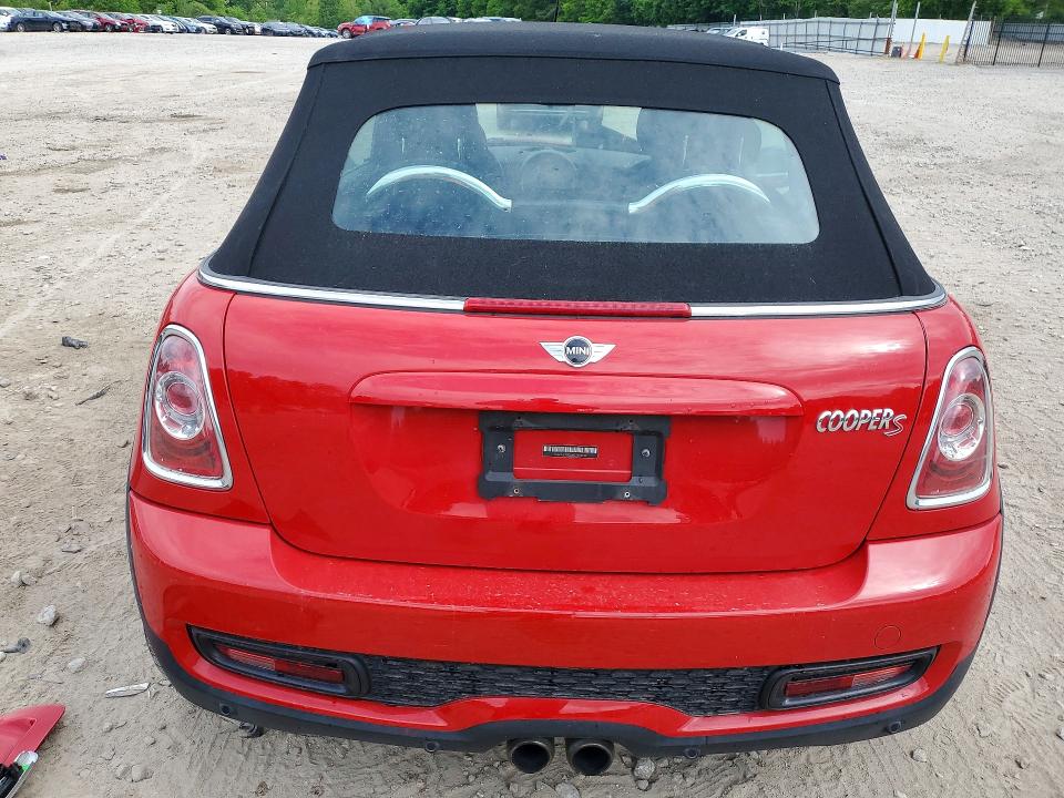 2013 Mini Cooper VIN WMWZP3C58DT550513 COPART salvage auction — FRONT END, Ma - Cert Of Title-Reconstrctd Coll, sold $650 on 2026-07-23 (photo 6)