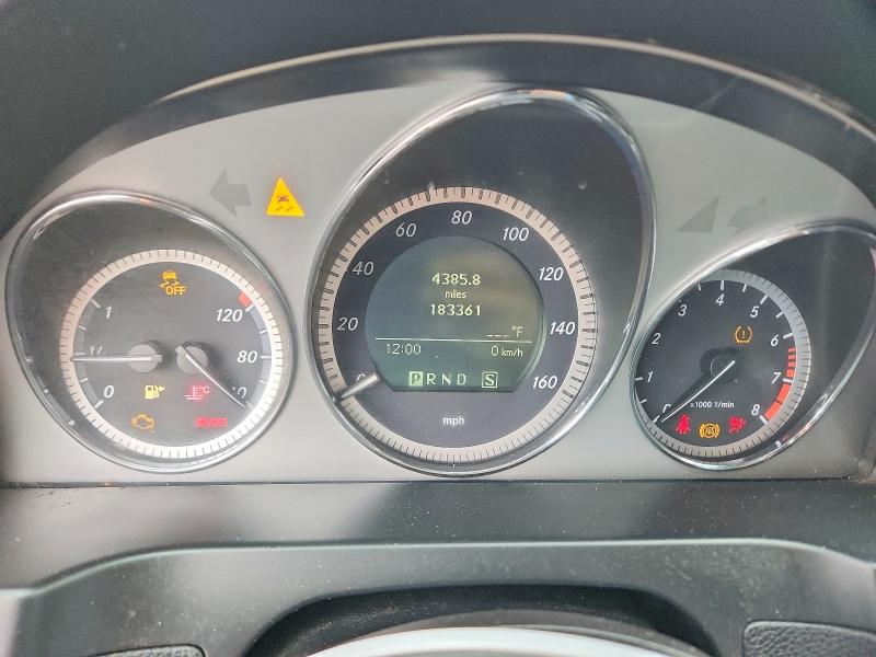 2011 Mercedes-benz C-klasse VIN WDDGF5EB3BR170264 COPART salvage auction — FRONT END, Ok - Cert Of Title-Salvage, sold $400 on 2026-08-21 (photo 9)