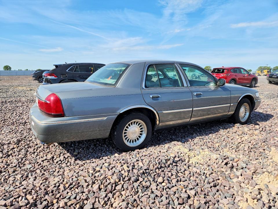 1998 Mercury Grand marquis VIN 2MEFM75WXWX665629 COPART salvage auction — HAIL, Mo - Salvage Certificate Of Title, sold $650 on 2026-07-27 (photo 3)