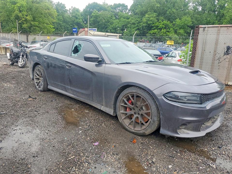 2017 Dodge Charger VIN 2C3CDXGJXHH556689 COPART salvage auction — SIDE, Md - Cert Of Salvage-Recovered Stol, sold $12,500 on 2026-07-28 (photo 4)