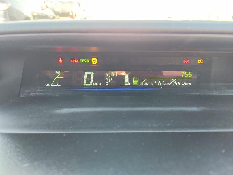 2012 Toyota Prius VIN JTDZN3EUXC3156507 COPART salvage auction — SIDE, Tx - Salvage Vehicle Title, sold $1,150 on 2026-07-07 (photo 9)