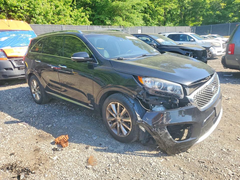 2017 Kia VIN 5XYPKDA54HG327775 COPART salvage auction — FRONT END, Md - Cert Of Salvage > 75% Damage, sold $3,050 on 2026-07-24 (photo 4)