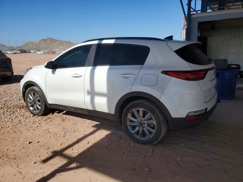 2022 Kia Sportage VIN KNDP6CAC9N7997165 COPART salvage auction — FRONT END, Az - Cert Of Title - Salvage, sold $5,400 on 2026-07-16 (photo 2)