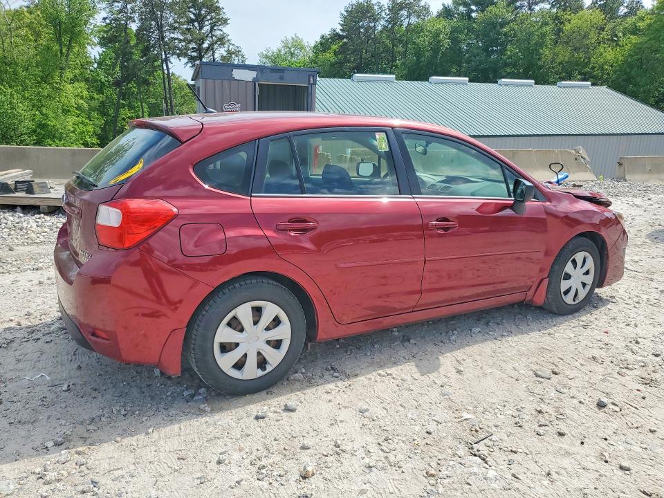 2015 Subaru Impreza VIN JF1GPAA6XF8251322 COPART salvage auction — FRONT END, Ma - Cert Of Title-Reconstrctd Coll, sold $200 on 2026-07-29 (photo 3)
