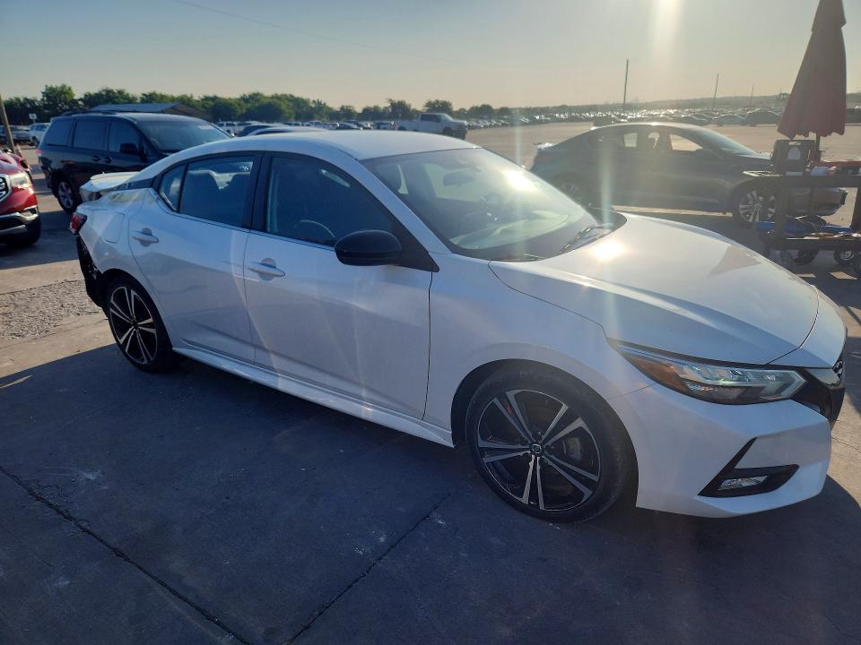 2021 Nissan Sentra VIN 3N1AB8DV4MY286999 COPART salvage auction — REAR END, Tx - Salvage Vehicle Title, sold $5,900 on 2026-07-02 (photo 4)