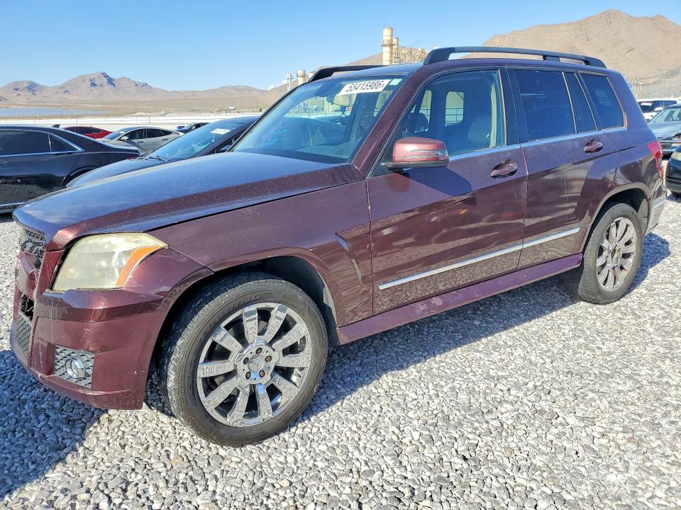 2010 Mercedes-benz Glk-klasse VIN WDCGG5GBXAF421067 COPART salvage auction — FRONT END, Nv - Salvage Title, sold $400 on 2026-08-10 (photo 1)