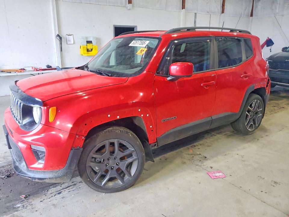2020 Jeep Renegade VIN ZACNJBBB5LPL23310 COPART salvage auction — REAR END, Ky - Cert Of Title-Salvage, sold $1,750 on 2026-08-17 (photo 1)