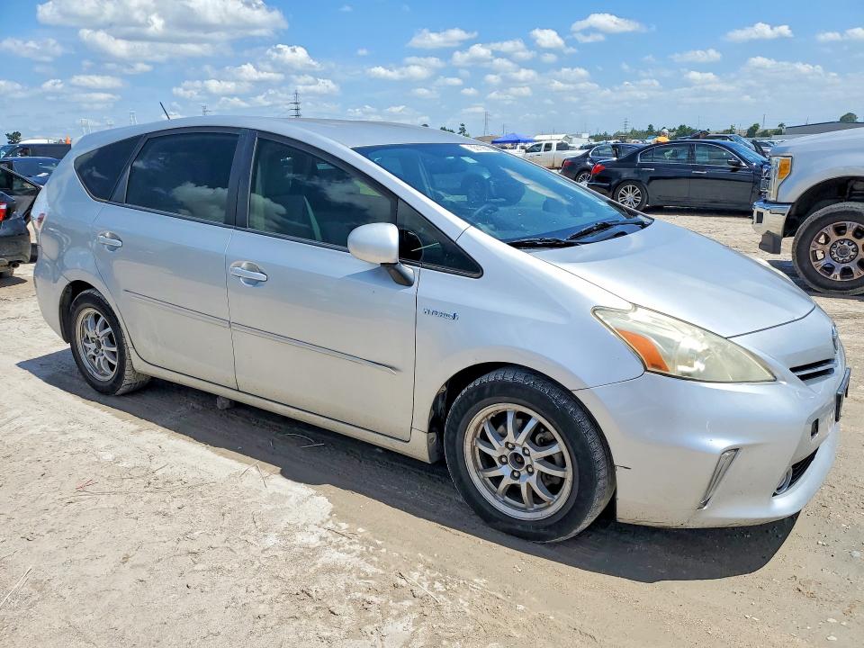 2012 Toyota Prius VIN JTDZN3EU6C3149716 COPART salvage auction — NORMAL WEAR, Tx - Certificate Of Title, sold $1,500 on 2026-07-28 (photo 4)