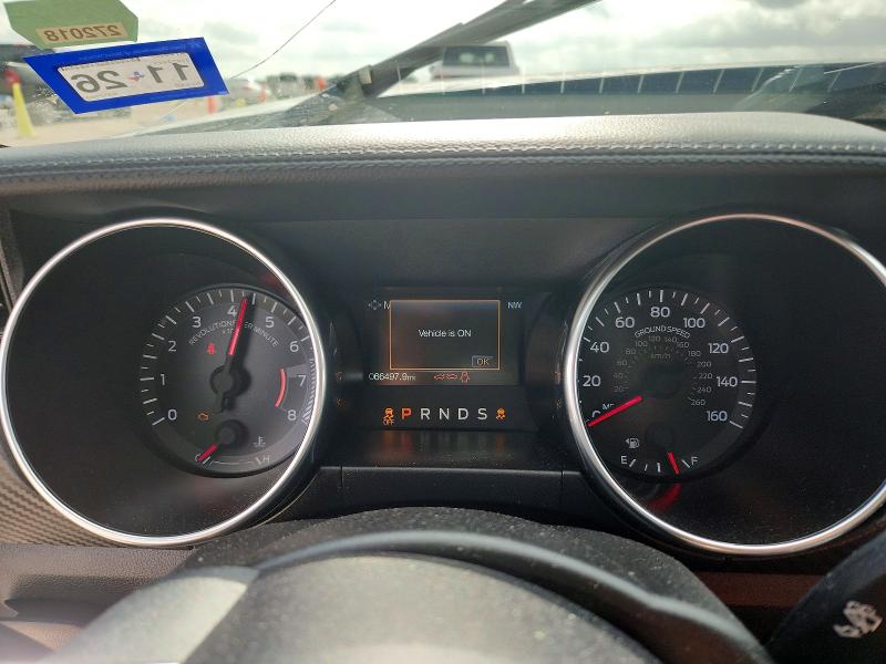 2019 Ford Mustang VIN 1FA6P8TH7K5125403 COPART salvage auction — FRONT END, Tx - Salvage Vehicle Title, sold $3,200 on 2026-07-02 (photo 9)