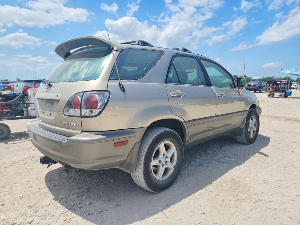 2002 Lexus Rx VIN JTJHF10U720267355 COPART salvage auction — FRONT END, Fl - Cert Of Title Slvg Rebuildable, sold $275 on 2026-07-21 (photo 3)