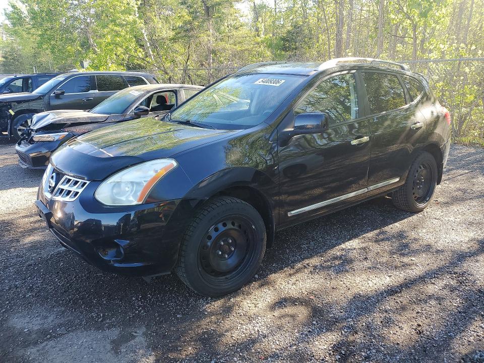 2013 Nissan Rogue VIN JN8AS5MV8DW105703 COPART salvage auction — SIDE, On - Permit No Brand - Unfit, sold $300 on 2026-07-23 (photo 1)