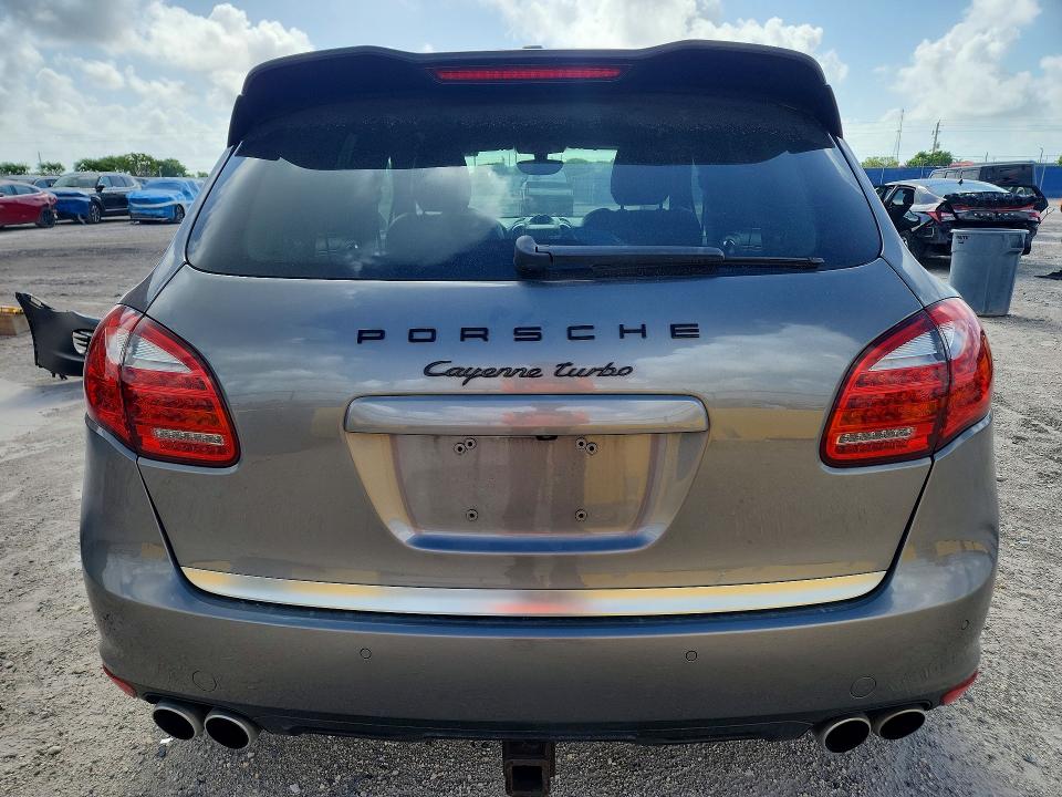 2011 Porsche Cayenne VIN WP1AC2A21BLA82036 COPART salvage auction — FRONT END, Fl - Cert Of Title Slvg Rebuildable, sold $6,600 on 2026-07-20 (photo 6)