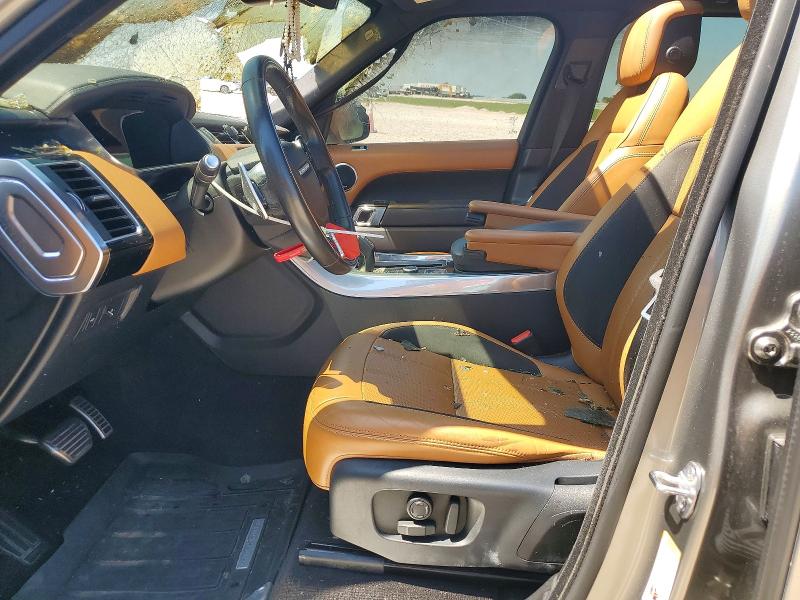 2018 Land rover Range rover sport VIN SALWR2RE6JA809615 COPART salvage auction — ENGINE BURN, MD - CERT OF SALVAGE > 75% DAMAGE, sold $100 on 2026-07-30 (photo 7)