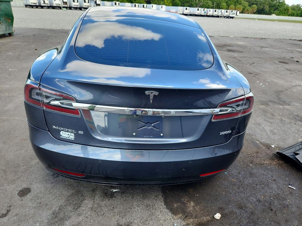 2018 Tesla Model s VIN 5YJSA1E25JF244834 COPART salvage auction — FRONT END, Fl - Cert Of Title Slvg Rebuildable, sold $6,600 on 2026-07-08 (photo 6)