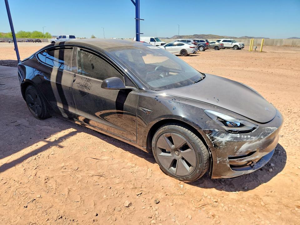 2023 Tesla VIN 5YJ3E1EA4PF476561 COPART salvage auction — FRONT END, Az - Cert Of Title - Salvage, sold $6,700 on 2026-07-07 (photo 4)