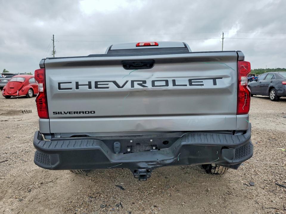 2025 Chevrolet Silverado VIN 3GCNAAEK9SG207553 COPART salvage auction — REAR END, Tx - Salvage Vehicle Title, sold $9,300 on 2026-07-09 (photo 6)