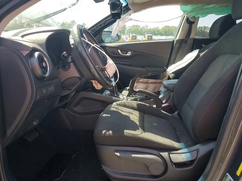 2022 Hyundai Kona VIN KM8K32AB2NU865687 COPART salvage auction — FRONT END, Nc - Salvage Certificate Of Title, sold $1,150 on 2026-07-16 (photo 7)
