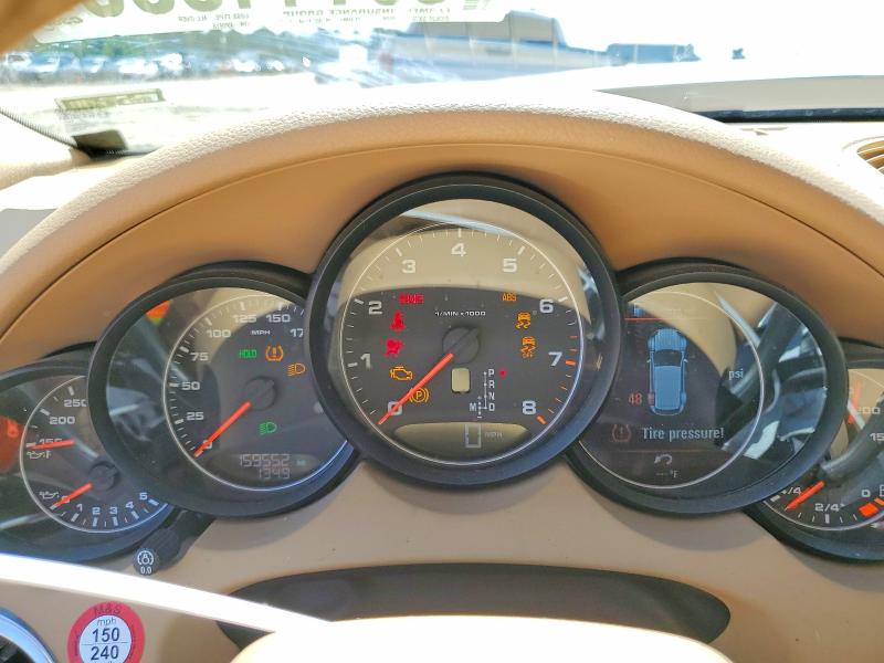 2014 Porsche Cayenne VIN WP1AA2A23ELA95915 COPART salvage auction — FRONT END, Tx - Salvage Vehicle Title, sold $1,350 on 2026-07-28 (photo 9)