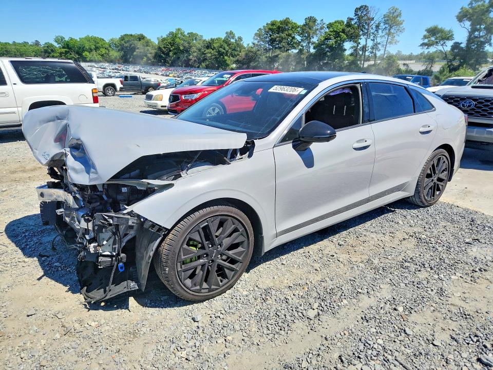 2025 Kia VIN KNAG44J87S5336004 COPART salvage auction — FRONT END, Ga - Cert Of Title-Salvage, sold $5,300 on 2026-07-30 (photo 1)