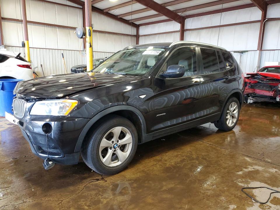 2011 BMW X3 VIN 5UXWX5C50BL712888 COPART salvage auction — FRONT END, Pa - Certificate Of Salvage, sold $400 on 2026-07-07 (photo 1)