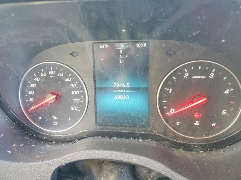 2022 Mercedes-benz Sprinter VIN W1Y4EBHY9NT107090 COPART salvage auction — SIDE, Mi - Scrap Certificate Of Title, sold $9,000 on 2026-07-15 (photo 9)