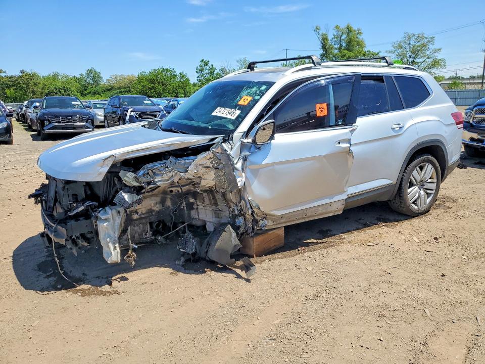 2019 Volkswagen Atlas VIN 1V2NR2CAXKC574052 COPART salvage auction — FRONT END, Il - Salvage Certificate, sold $1,100 on 2026-07-24 (photo 1)
