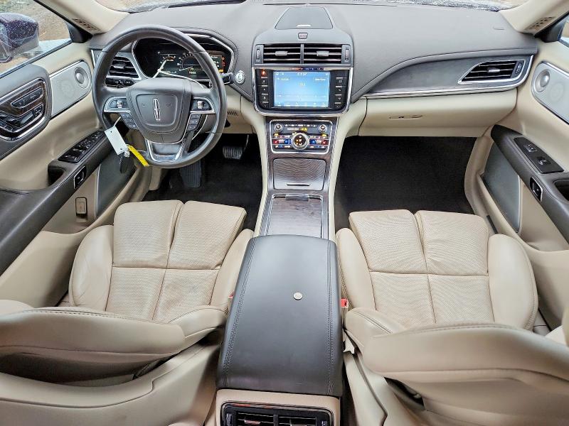 2020 Lincoln Continental VIN 1LN6L9RP2L5602102 COPART salvage auction — HAIL, Oh - Cert Of Title-Salvage, sold $10,800 on 2026-07-02 (photo 8)