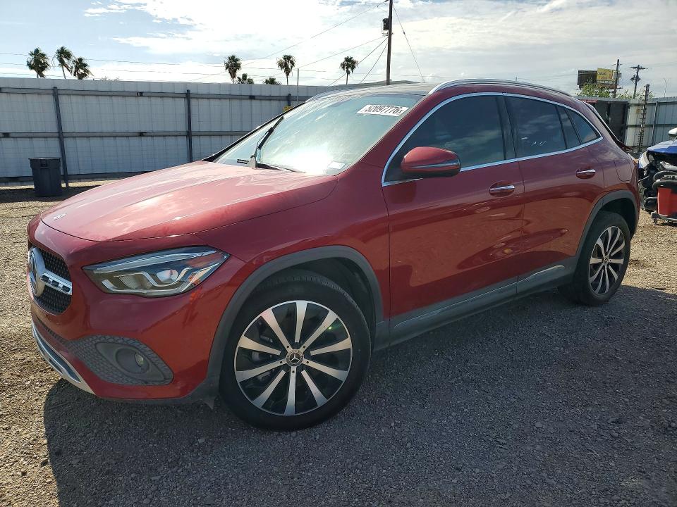 2021 Mercedes-benz Gla-klasse VIN W1N4N4GB4MJ220414 COPART salvage auction — REAR END, Tx - Certificate Of Title, sold $6,800 on 2026-07-21 (photo 1)
