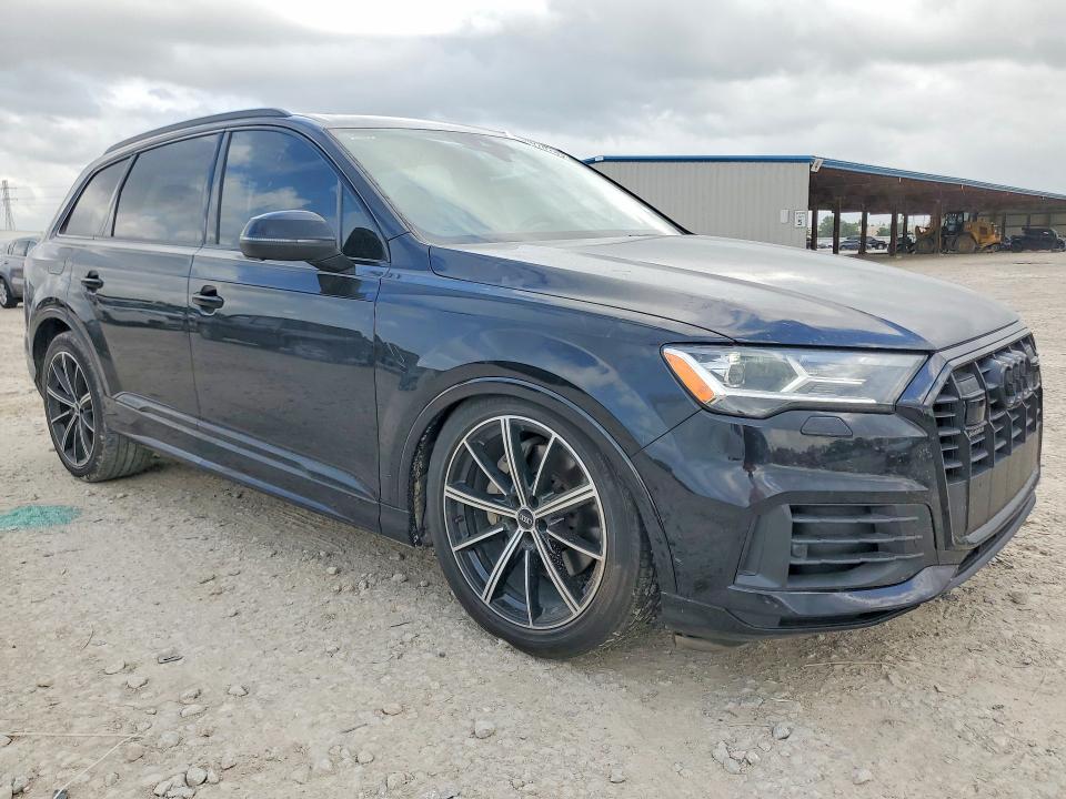 2021 Audi Q7 VIN WA1LXAF74MD018481 COPART salvage auction — UNDERCARRIAGE, Tx - Salvage Vehicle Title, sold $15,300 on 2026-07-10 (photo 4)