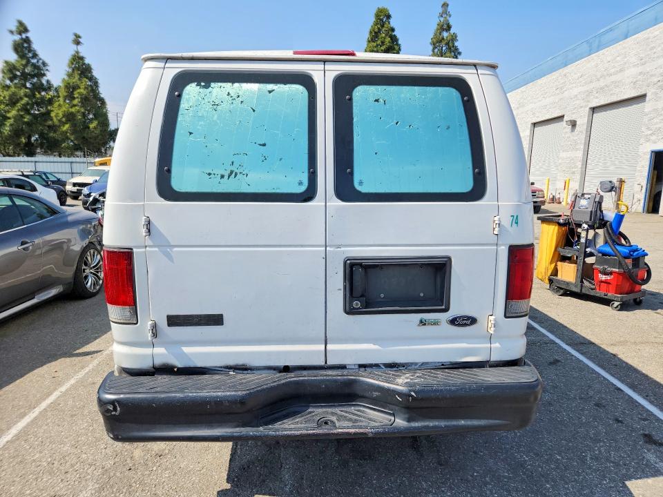 2010 Ford E 250 VIN 1FTNE2EL1ADA69182 COPART salvage auction — NORMAL WEAR, Ca - Cert Of Title-Salvaged, sold $175 on 2026-07-08 (photo 6)