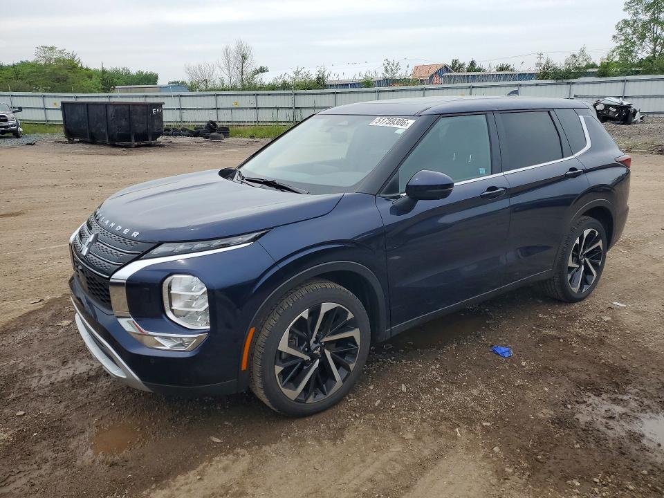 2024 Mitsubishi VIN JA4J4VA81RZ061113 COPART salvage auction — HAIL, Oh - Cert Of Title-Salvage, sold $10,100 on 2026-07-16 (photo 1)
