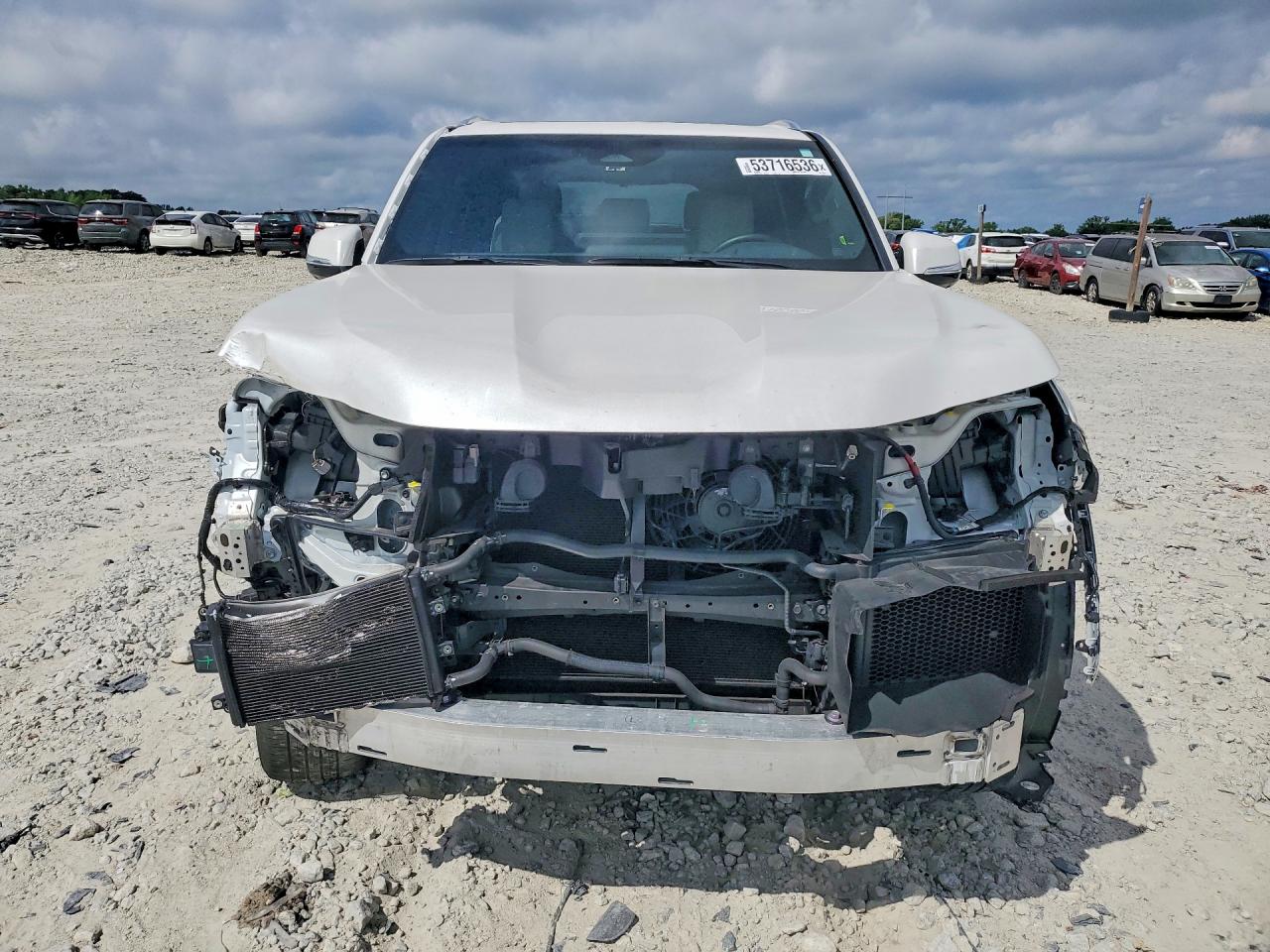 2025 Lexus LX 600 VIN JTJGB7CX2S4071218 COPART salvage auction — Front End, GA - CERT OF TITLE-SALVAGE, sold $85,000 on 2026-07-01 (photo 5)