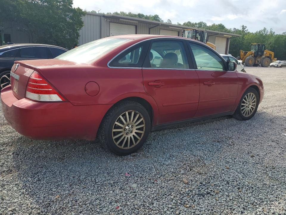 2006 Mercury Montego VIN 1MEFM42116G603212 COPART salvage auction — ENGINE BURN, Ms - Cert Of Title-Salvaged, sold $150 on 2026-07-08 (photo 3)