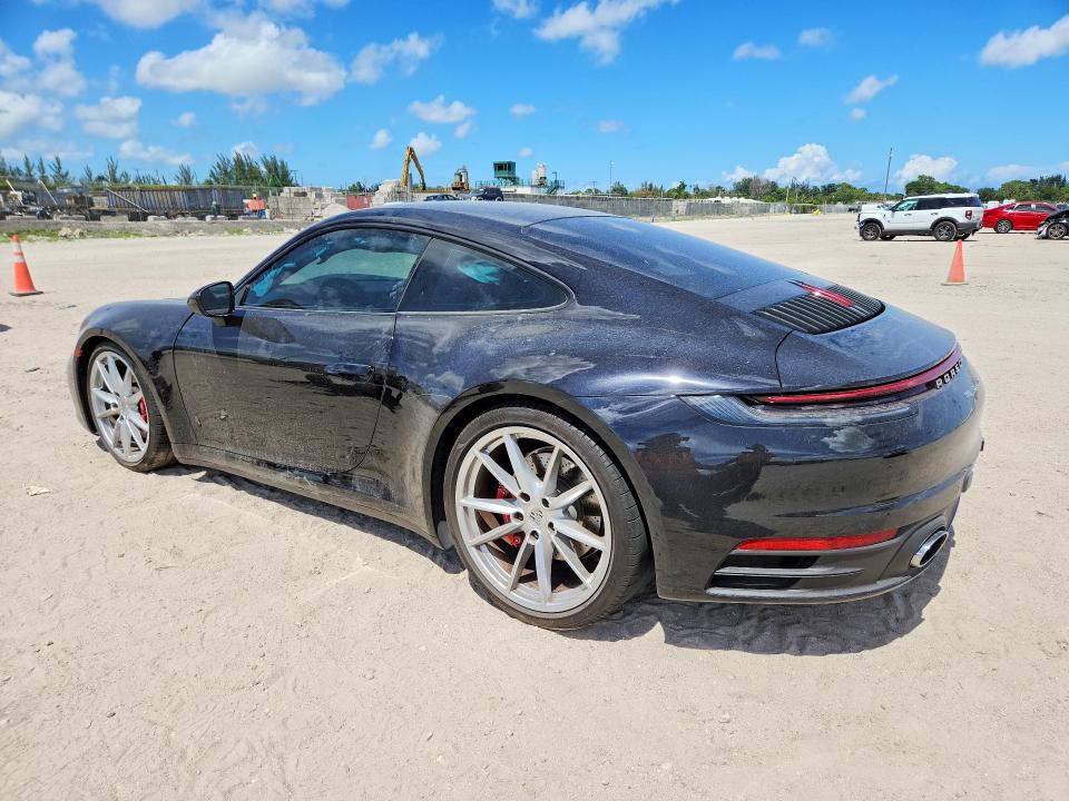 2022 Porsche 911 VIN WP0AB2A94NS220776 COPART salvage auction — SIDE, Fl - Cert Of Title Slvg Rebuildable, sold $66,000 on 2026-07-09 (photo 2)