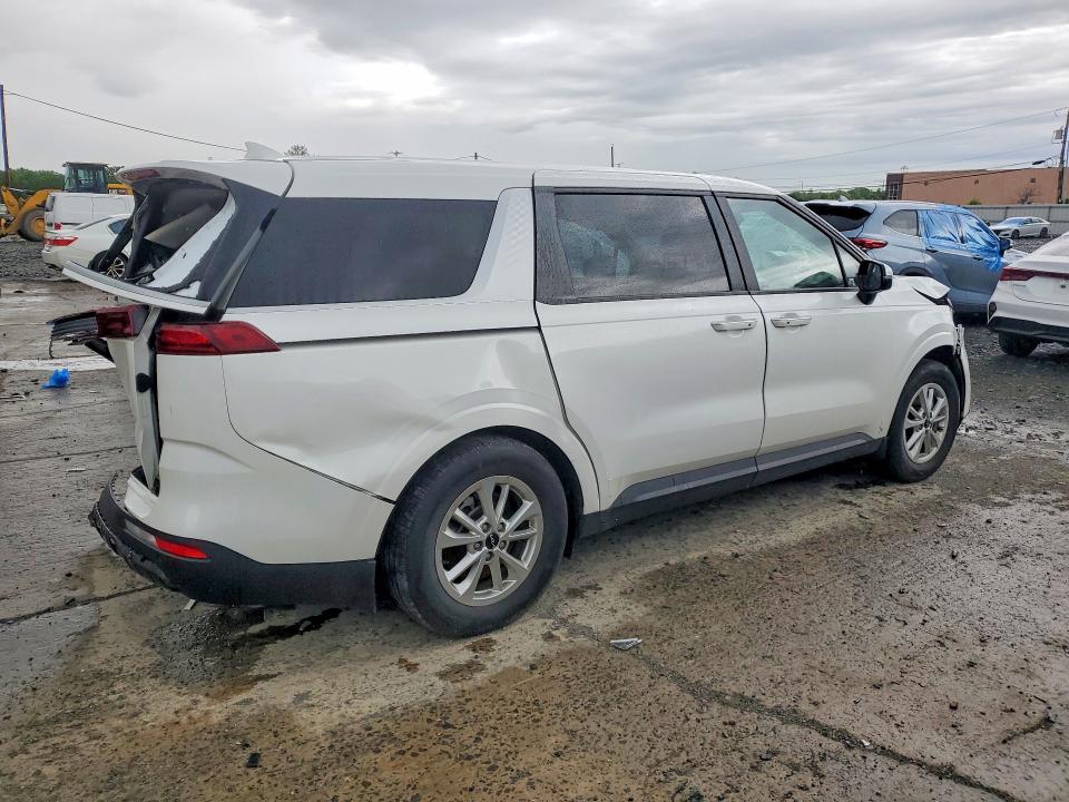 2022 Kia Carnival VIN KNDNB4H3XN6170196 COPART salvage auction — REAR END, Nj - Cert Of Title-Salvage, sold $4,550 on 2026-07-29 (photo 3)