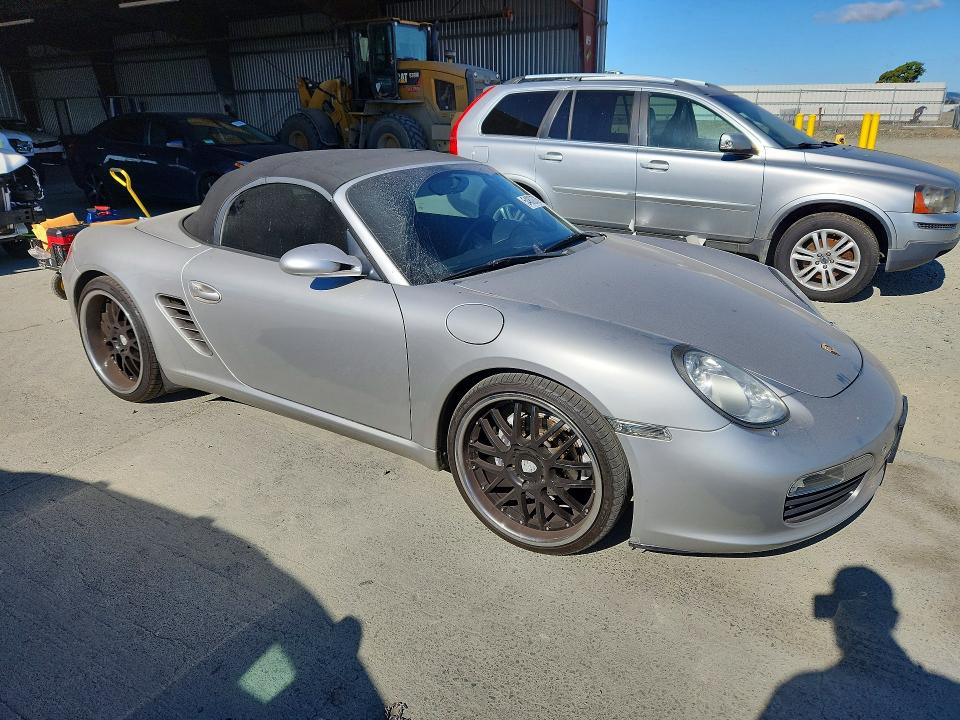 2005 Porsche Boxster VIN WP0CA29895U711467 COPART salvage auction — VANDALISM, Ca - Salvage Certificate, sold $7,000 on 2026-07-13 (photo 4)