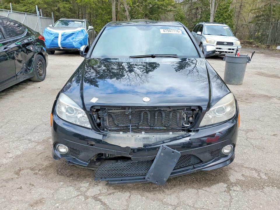 2009 Mercedes-benz C class VIN WDDGF85XX9F343304 COPART salvage auction — SIDE, ON - PERMIT SALVAGE, sold $1,050 on 2026-07-14 (photo 5)