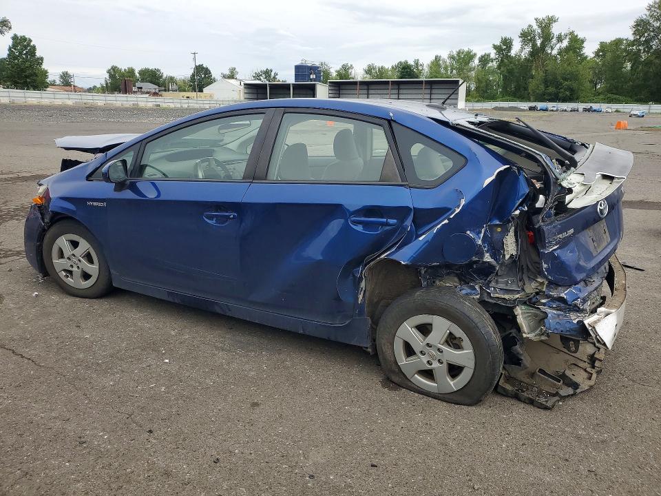 2010 Toyota Prius VIN JTDKN3DU3A0021726 COPART salvage auction — REAR END, Or - Salvage Title Certificate, sold $425 on 2026-07-13 (photo 2)