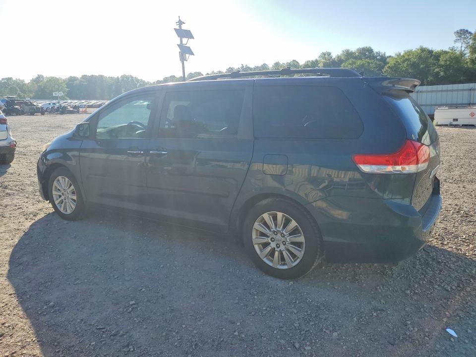 2011 Toyota Sienna VIN 5TDYK3DC0BS147406 COPART salvage auction — SIDE, GA - CERT OF TITLE-SALVAGE, sold $2,600 on 2026-07-14 (photo 2)