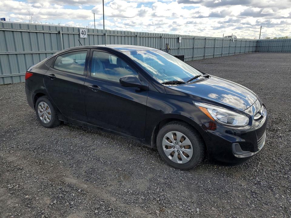 2016 Hyundai Accent VIN KMHCT4AE4GU983804 COPART salvage auction — REAR END, On - Permit Salvage, sold $250 on 2026-07-28 (photo 4)